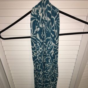 J Crew Turquoise Scarf